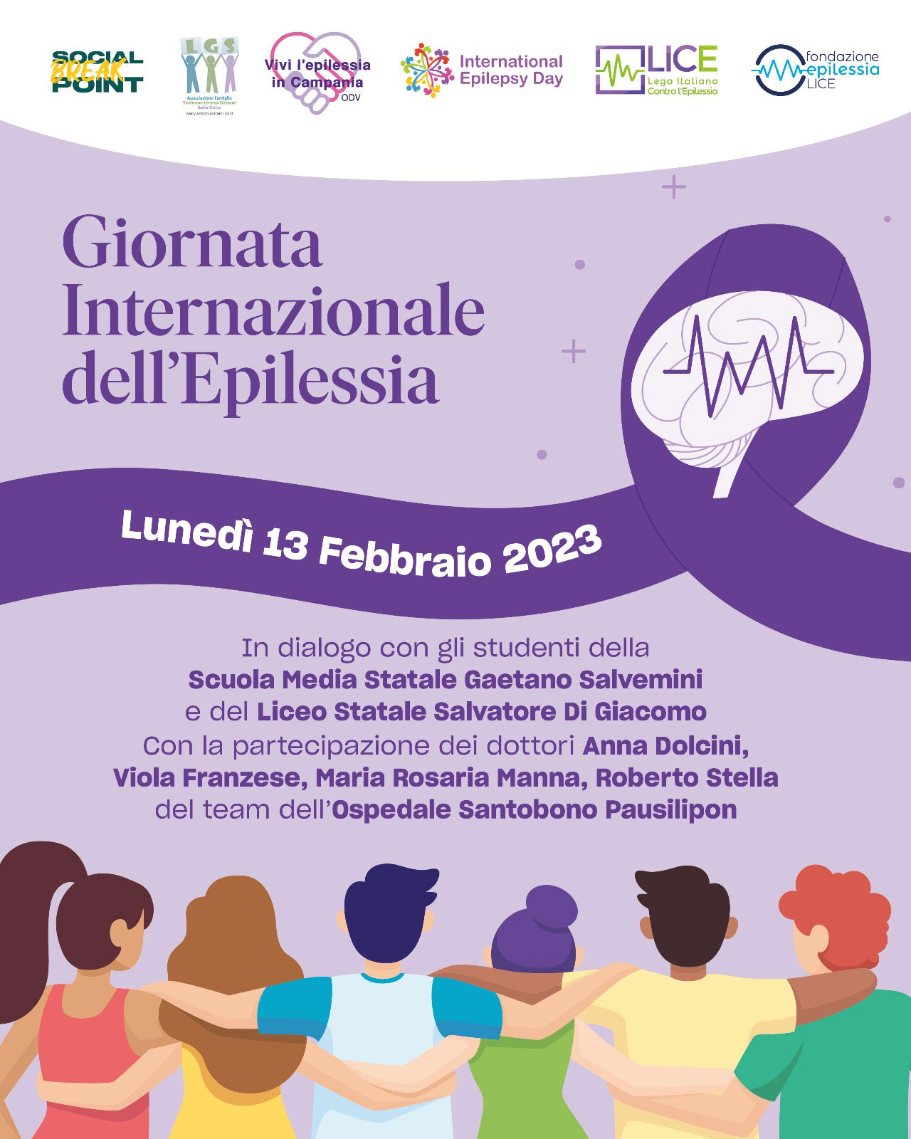 Giornata internazionale dell'epilessia 2023 13 febbraio