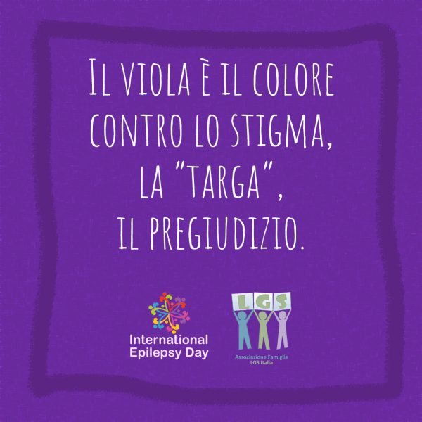 Il viola è il colore contro lo stigma